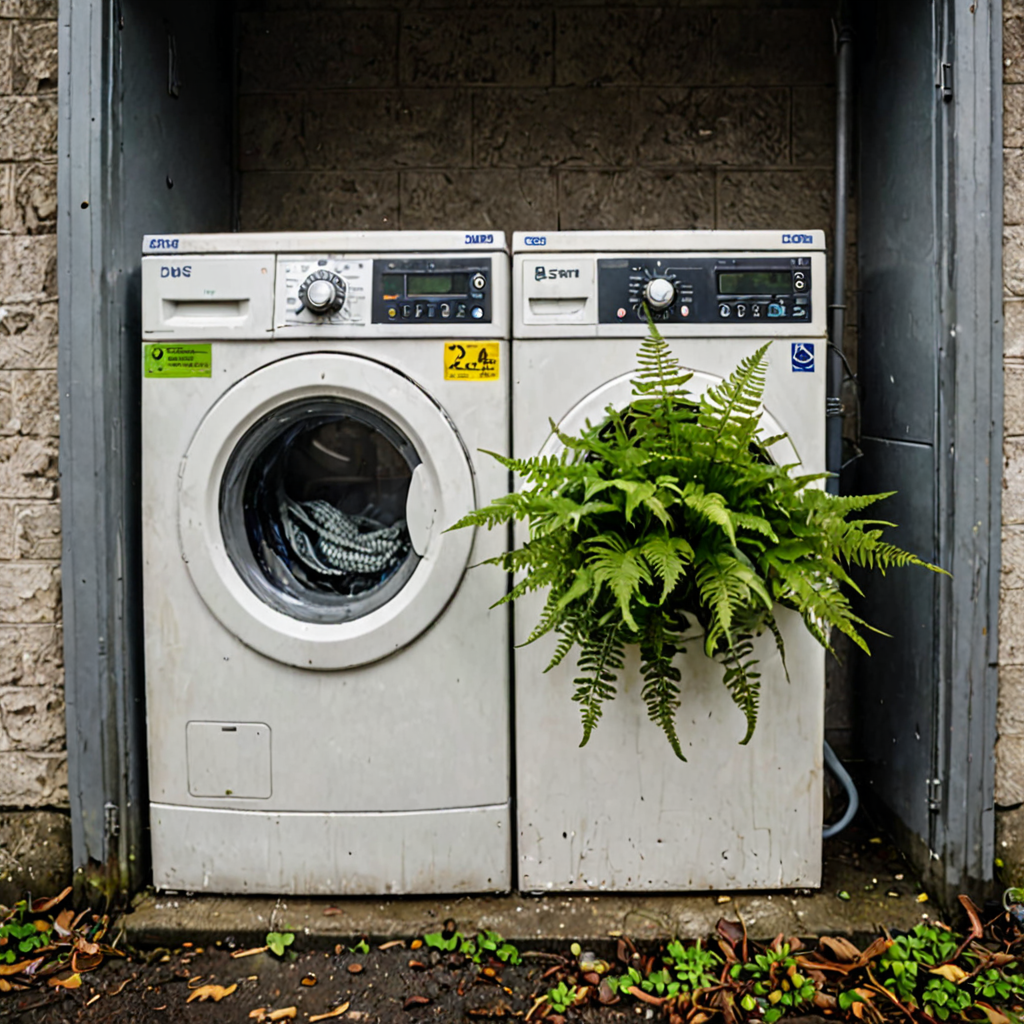 AI-generated surreal art for: Laundry Interval