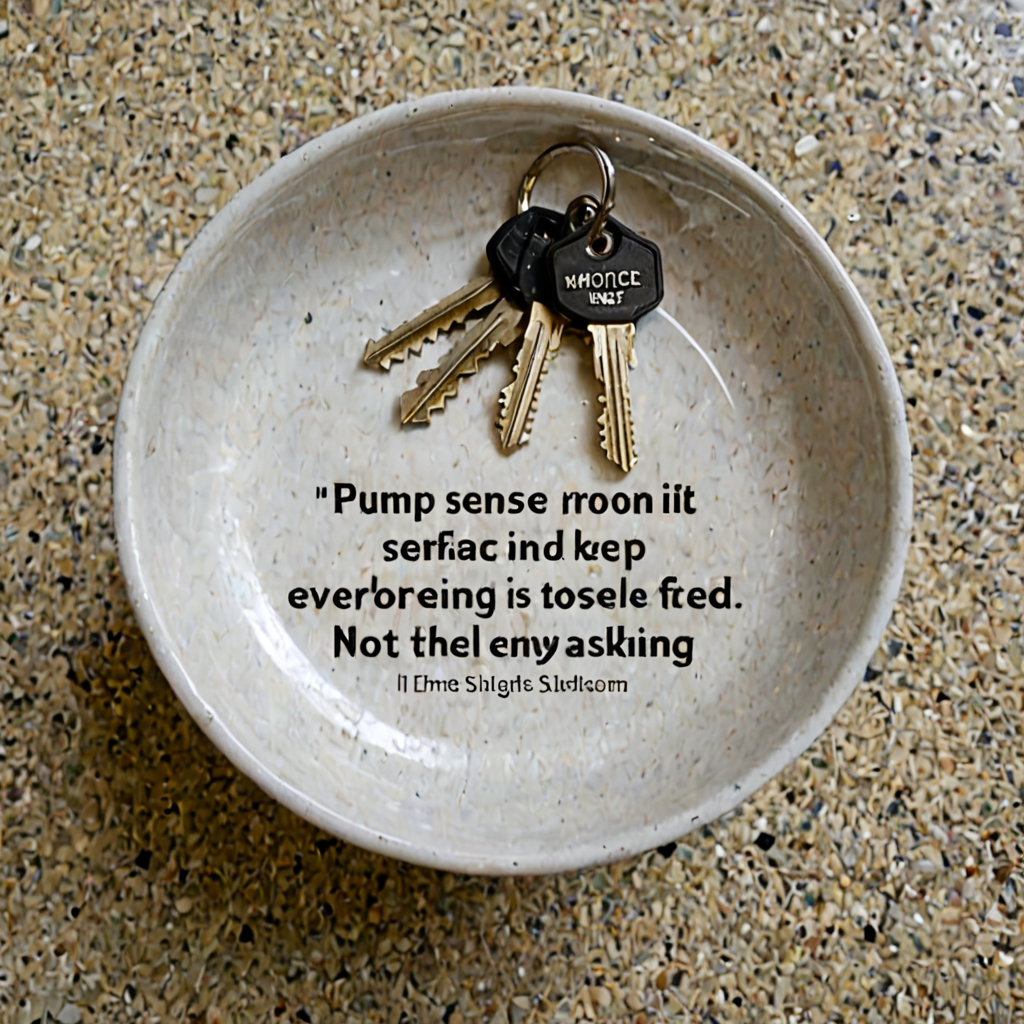 AI-generated surreal art for: Pump Room Notice