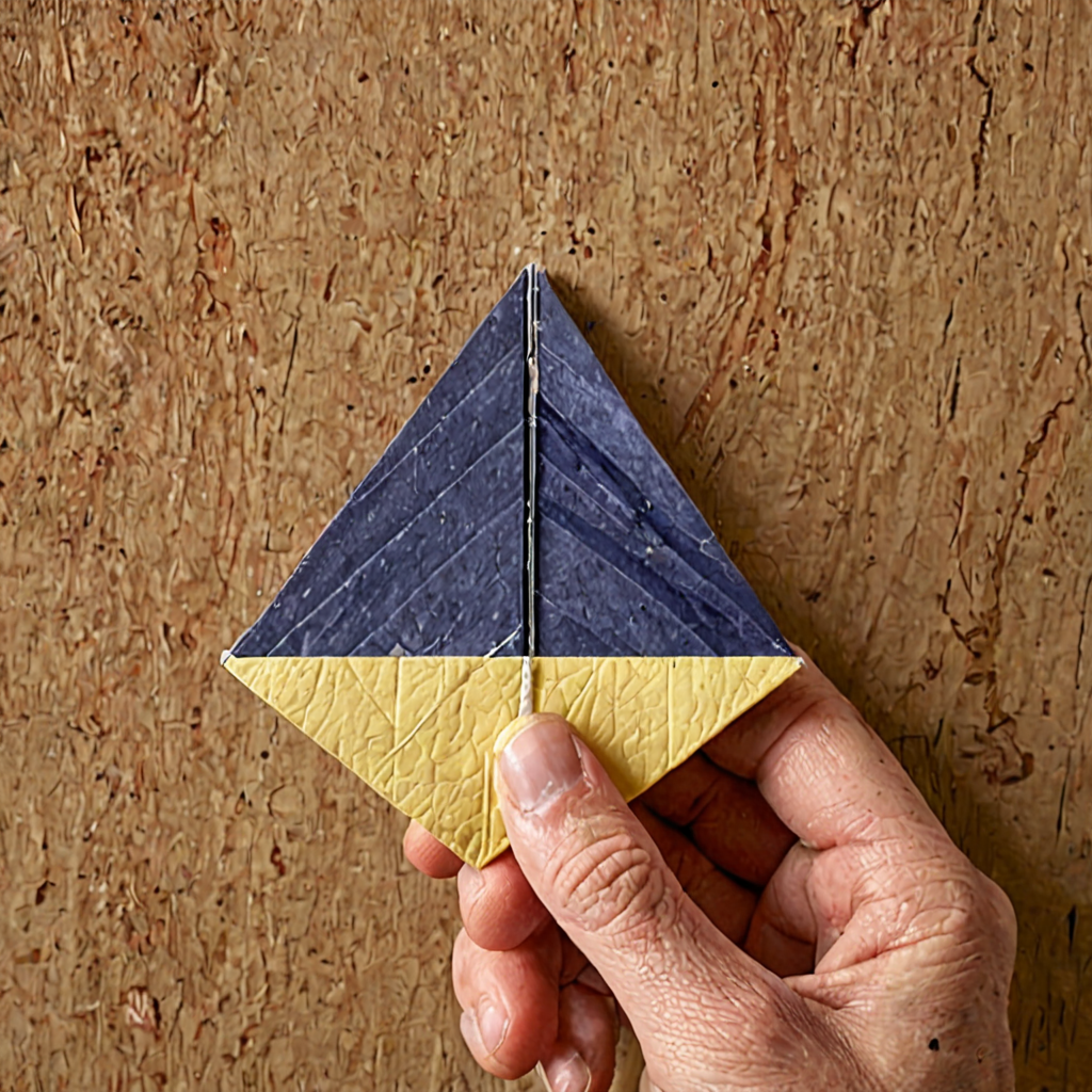 AI-generated surreal art for: The Matchbox Fold: A Guide to Soul Compression