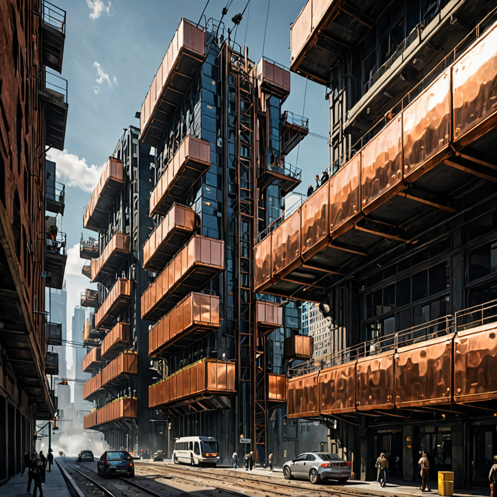 AI-generated surreal art for: Welcome to Veridia: The City Beyond Focus