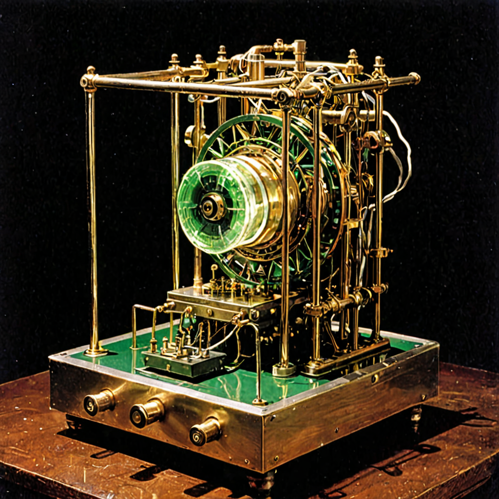 AI-generated surreal art for: The Apparatus of Pre-Emptive Dread