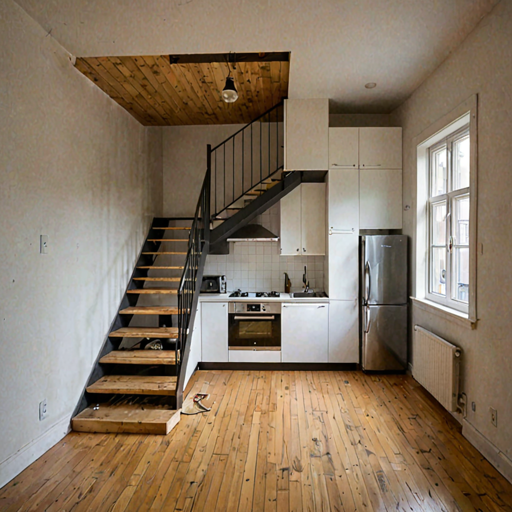 AI-generated surreal art for: Roommate Wanted: Impossible Geometry, Zero Utility Bills