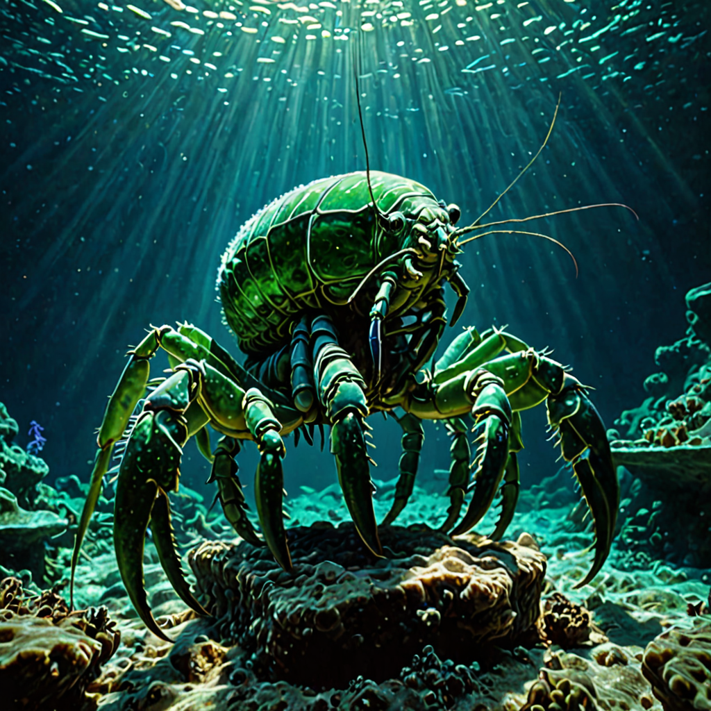 AI-generated surreal art for: Deep Sea Broadcast Ends