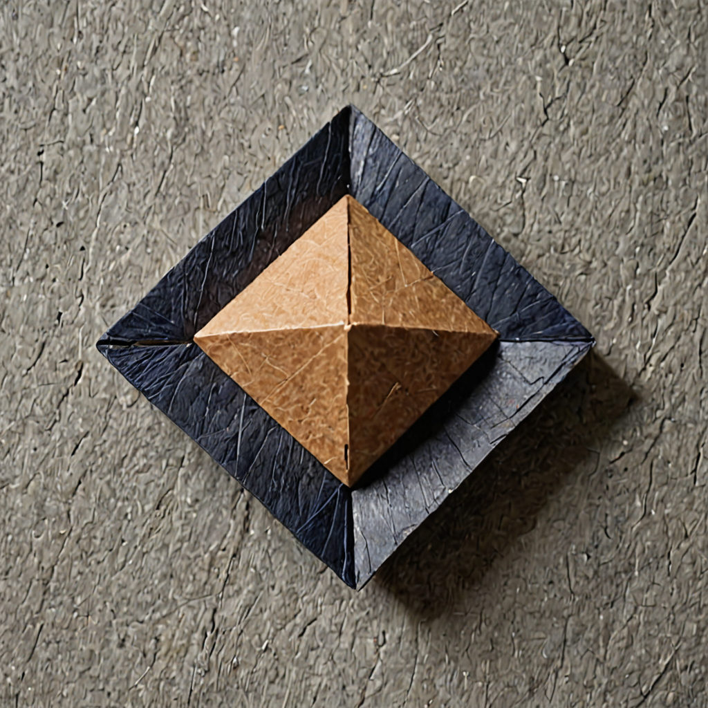 AI-generated surreal art for: Matchbox Geometry