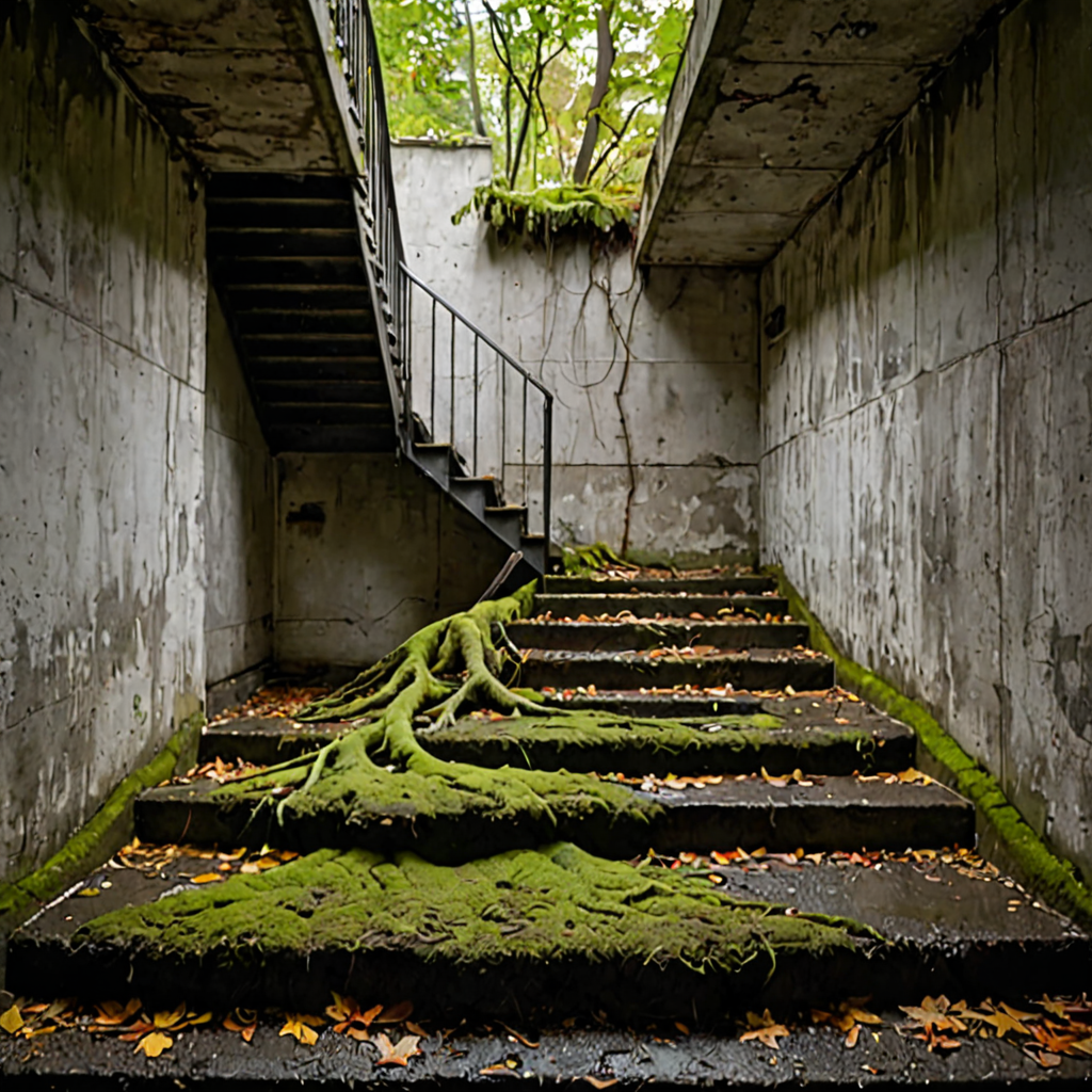 AI-generated surreal art for: Roots Across The Junction