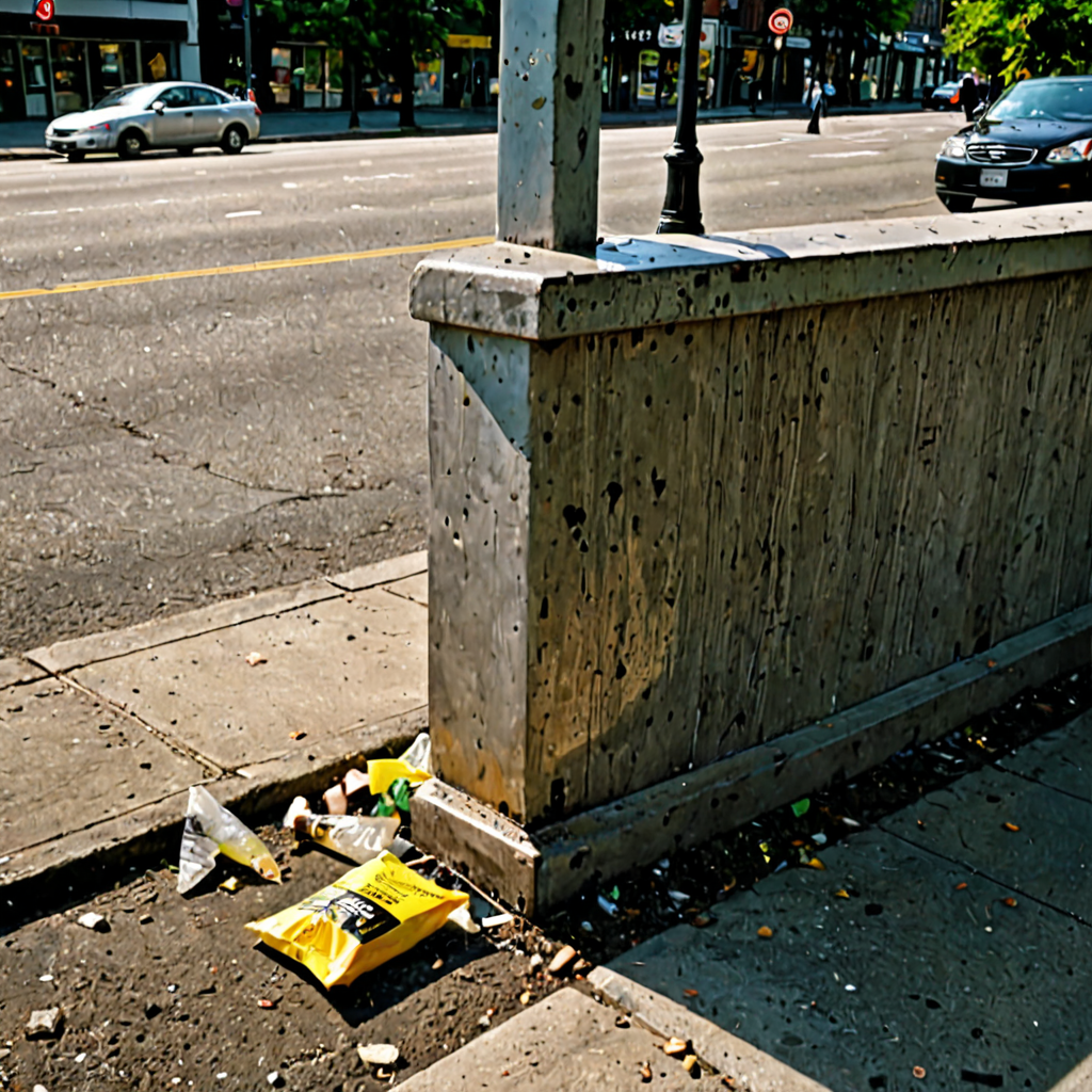 AI-generated surreal art for: Corner Post Missing Screw